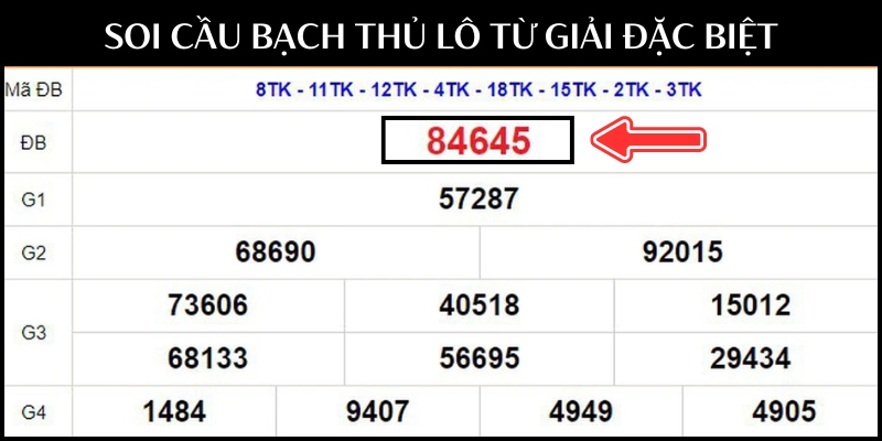 Soi bạch thủ lô từ độc đắc